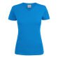 Printer Heavy V-neck 
T-Shirt Women