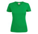 Printer Heavy V-neck 
T-Shirt Damen