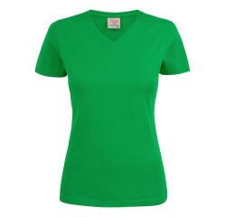 Printer Heavy V-neck 
T-Shirt Damen