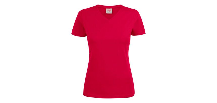 Printer Essentials Heavy V-neck 
T-Shirt Damen