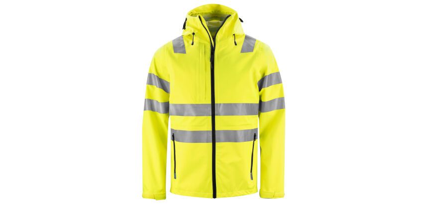 ProJob 6450 VESTE SOFTSHELL CAPUCHE - EN ISO 20471 CLASSE 3/2 - EN343 3/3/X
