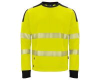ProJob 6108 SWEATSHIRT COL ROND EN ISO 20471 CLASSE 3/2 Jaune/Noir - Taille S