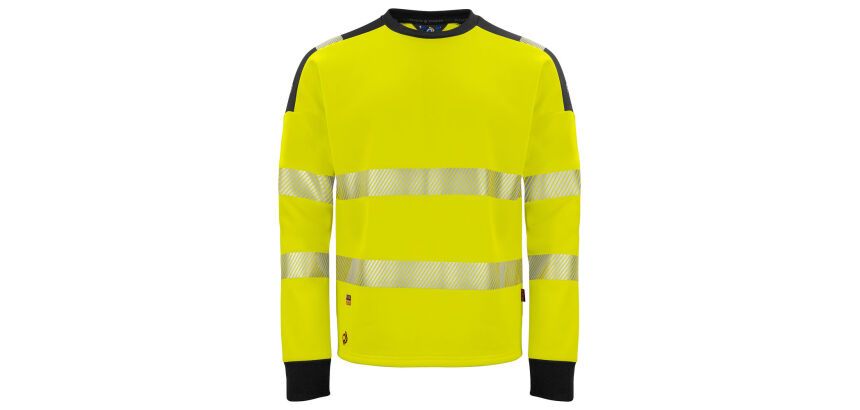 ProJob 6108 SIGNALISATIESWEATER RONDE HALS EN ISO 20471 KLASSE 3
