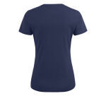 Printer Heavy V-neck 
T-Shirt Femmes