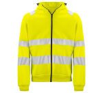ProJob 6132 SWEATSHIRT FULL ZIP CAPUCHE - EN ISO 20471 CLASSE 3
