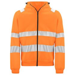 ProJob 6132 HOODJACKET EN ISO 20471 CLASS 3/2 Orange/Black - Size S