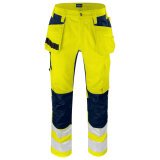 ProJob 6570 PANTALON POLYCOTON STRETCH PRIO EN ISO 20471 CLASSE 2