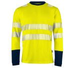 ProJob 6014 T-SHIRT MANCHES LONGUES ISO 20471 CLASSE 3/2