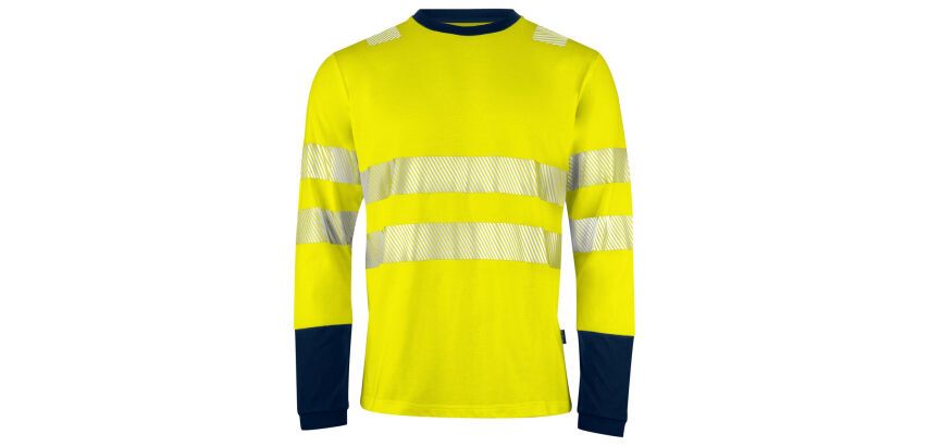 ProJob 6014 T-SHIRT LONG SLEEVE EN ISO 20471 CLASS 3/2