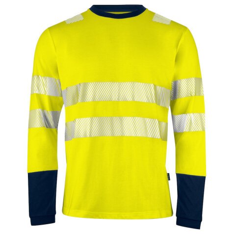 ProJob 6014 T-SHIRT LONG SLEEVE EN ISO 20471 CLASS 3/2