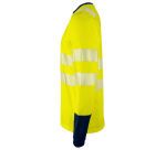 ProJob 6014 T-SHIRT MANCHES LONGUES ISO 20471 CLASSE 3/2