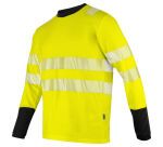 ProJob 6014 T-SHIRT MANCHES LONGUES ISO 20471 CLASSE 3/2