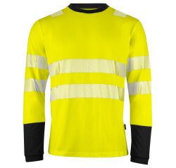 ProJob 6014 T-SHIRT MANCHES LONGUES ISO 20471 CLASSE 3/2