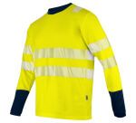 ProJob 6014 T-SHIRT MANCHES LONGUES ISO 20471 CLASSE 3/2