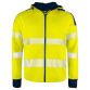 ProJob 6110 SWEATSHIRT FULL ZIP CAPUCHE - EN ISO 20471 CLASSE 3/2