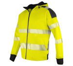 ProJob 6110 SWEATSHIRT FULL ZIP CAPUCHE - EN ISO 20471 CLASSE 3/2