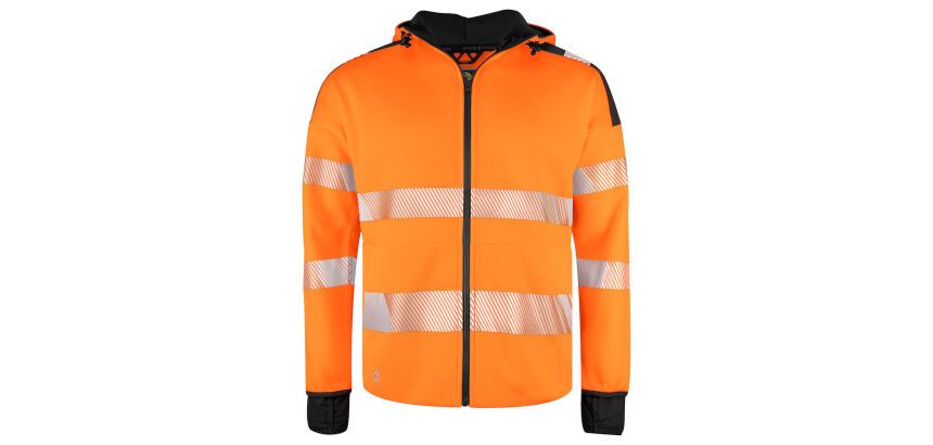 ProJob 6110 SIGNALISATIEHOODIE EN ISO 20471 KLASSE 3