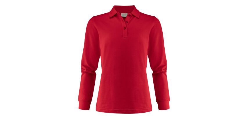 Printer Essentials Surf Pro L/S 
Polo Pique Damen