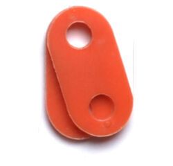 Printer Stoppers Oranje - Maat Taille unique