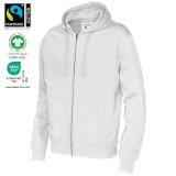 Cottover SWEATSHIRT À CAPUCHE FULL ZIP HOMME - CERTIFIÉ GOTS