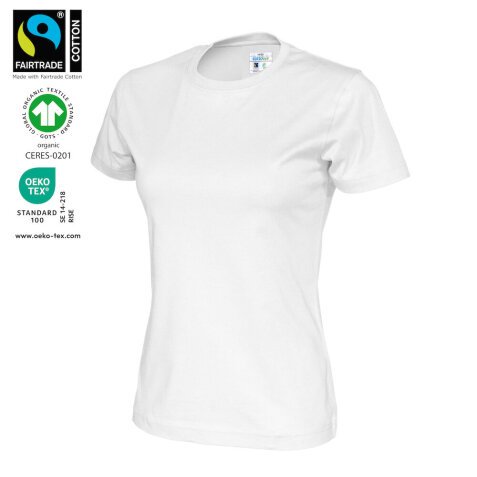 Cottover T-SHIRT COL ROND FEMME - CERTIFIÉ GOTS