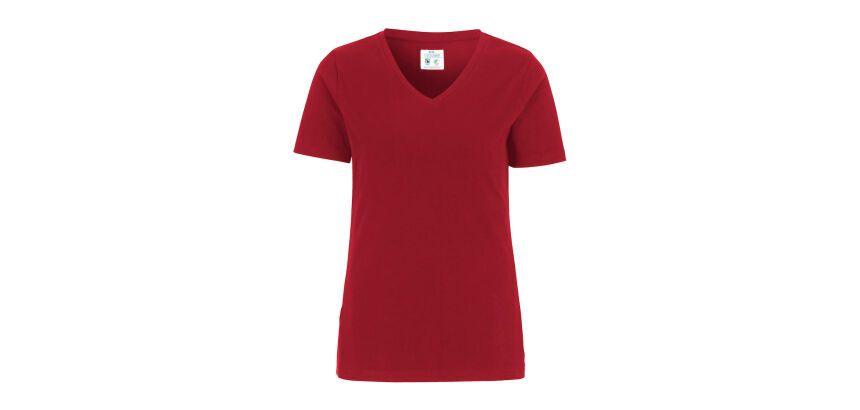Cottover Stretch V-neck Lady