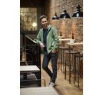 Cottover Stretch V-neck Lady