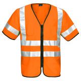 ProJob 6707 GILET PRIO ZIPPE - EN ISO 20471 CLASSE 3