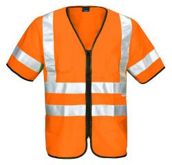ProJob 6707 GILET PRIO ZIPPE - EN ISO 20471 CLASSE 3