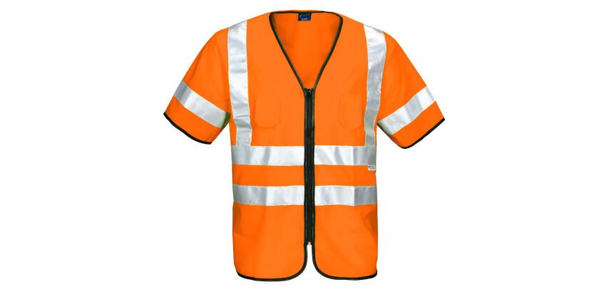 ProJob 6707 GILET PRIO ZIPPE - EN ISO 20471 CLASSE 3