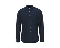 Cottover CHEMISE OXFORD SLIM FIT HOMME - CERTIFIÉ GOTS Marine - Taille 40