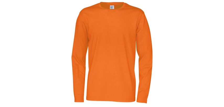 Cottover T-SHIRT LONG SLEEVE MAN - GOTS GECERTIFICEERD