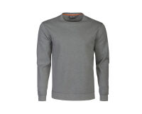 Mac One SWEATSHIRT COL ROND BOBBY gris chiné - Taille XL