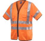 ProJob 6707 GILET PRIO ZIPPE - EN ISO 20471 CLASSE 3