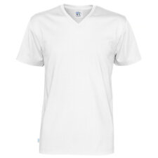 Cottover T-SHIRT V-NECK MAN - GOTS GECERTIFICEERD