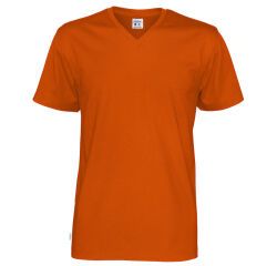 Cottover T-SHIRT MANCHES COURTES COL V HOMME - CERTIFIÉ GOTS