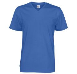 Cottover T-SHIRT V-NECK MAN - GOTS GECERTIFICEERD