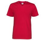 Cottover T-SHIRT V-NECK MAN - GOTS GECERTIFICEERD