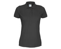 Cottover POLO MANCHES COURTES FEMME - CERTIFIÉ GOTS Noir - Taille L