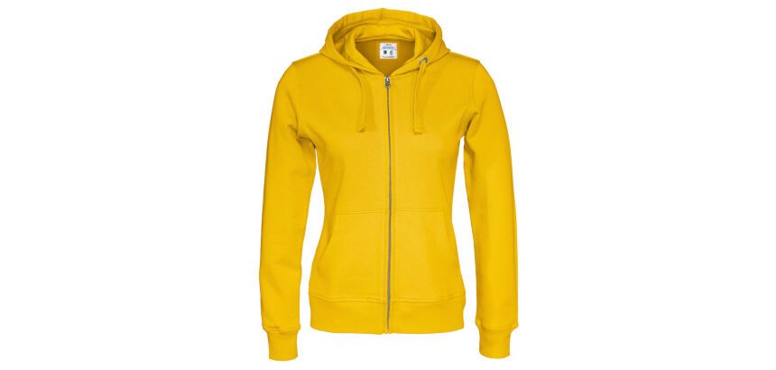 Cottover HOODIE FULL ZIP LADY - GOTS GECERTIFICEERD