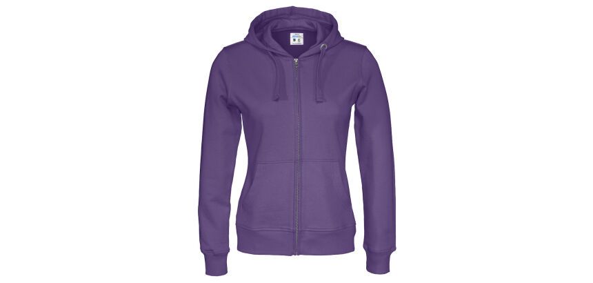 Cottover SWEATSHIRT À CAPUCHE FULL ZIP FEMME - CERTIFIÉ GOTS