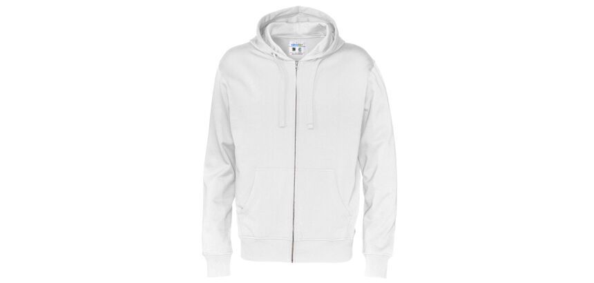 Cottover HOODIE FULL ZIP MAN - GOTS GECERTIFICEERD