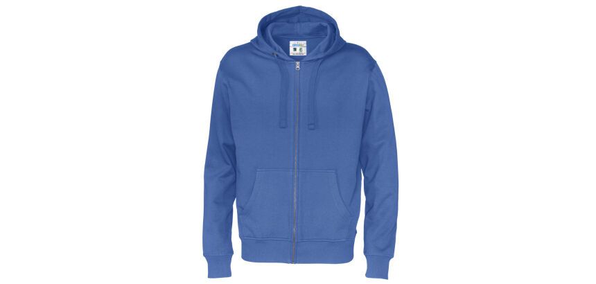 Cottover SWEATSHIRT À CAPUCHE FULL ZIP HOMME - CERTIFIÉ GOTS