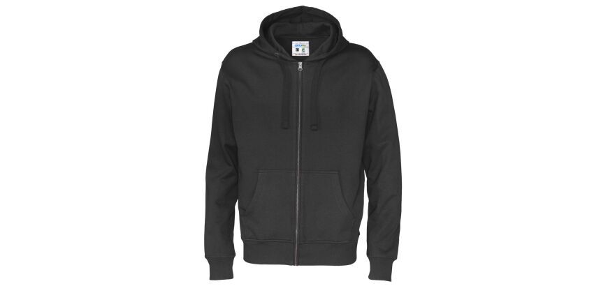 Cottover SWEATSHIRT À CAPUCHE FULL ZIP HOMME - CERTIFIÉ GOTS