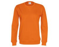 Cottover SWEATSHIRT COL ROND HOMME - CERTIFIÉ GOTS Orange - Taille XS