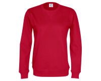 Cottover SWEATSHIRT COL ROND HOMME - CERTIFIÉ GOTS Rouge - Taille XS