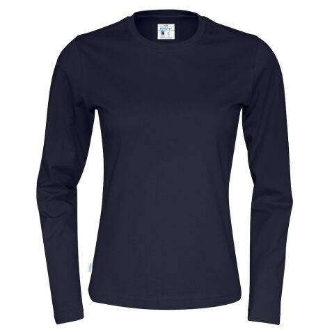 Cottover T-SHIRT LONG SLEEVE LADY - GOTS GECERTIFICEERD