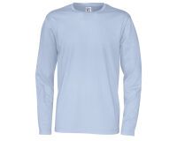 Cottover T-SHIRT MANCHES LONGUES HOMME - CERTIFIÉ GOTS Bleu Clair - Taille XXXXL