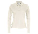 Cottover POLO PIQUE LONG SLEEVE LADY - GOTS GECERTIFICEERD