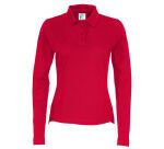 Cottover POLO PIQUE LONG SLEEVE LADY - GOTS GECERTIFICEERD